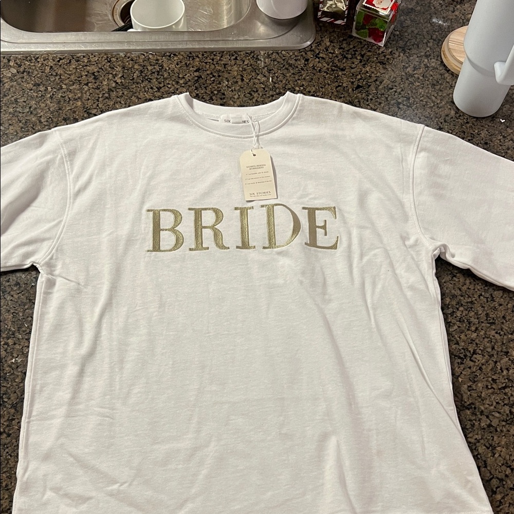 White Bride Short Sleeve Tee